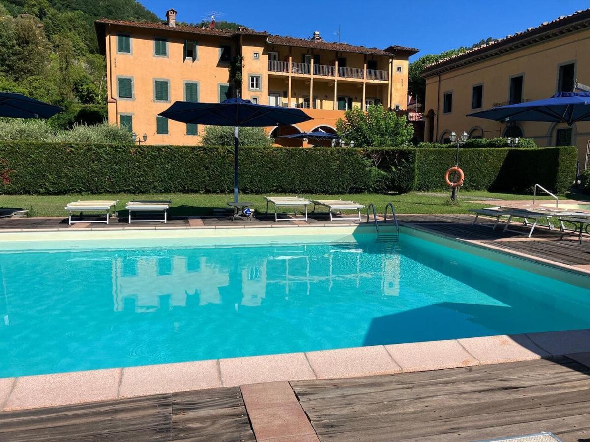 Park Hotel Regina - With Air-Condition And Pool Bagni di Lucca Eksteriør billede